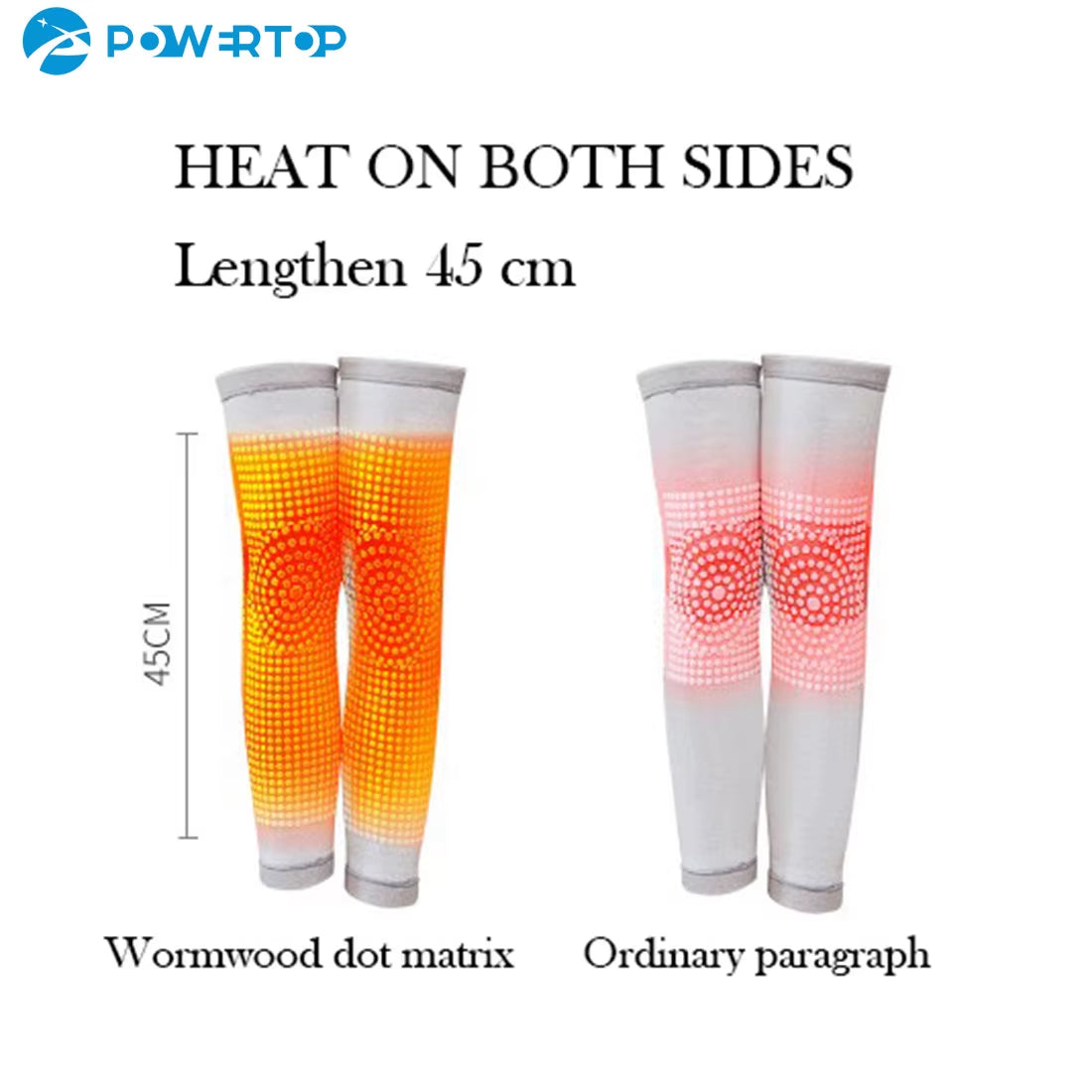 2Pcs Self Heating Support Knee Pads Tourmaline Knee Brace Warm for Arthritis Joint Pain Relief Injury Recovery Knee Massager