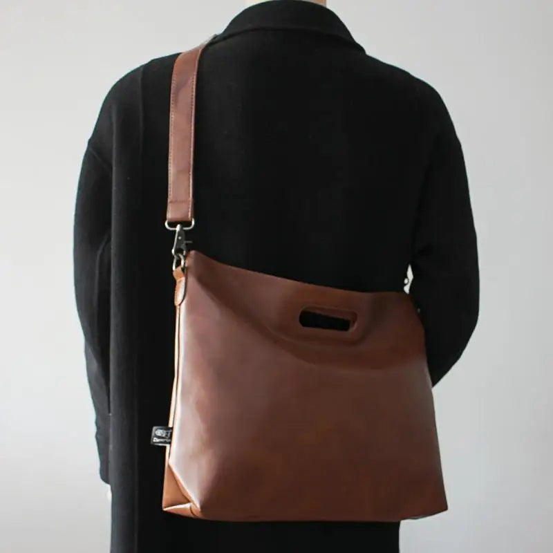 European and American Fashion Retro Patent Leather Shiny Surface Handbag Multifunctional Portable Single Shoulder Crossbody Bags